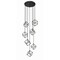 Z-Lite Vertical 7 Light Pendant, Matte Black 478-7MB-BN - alternate 3